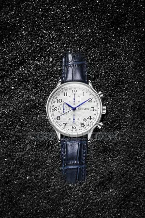 Ochstin Chronograph Gents Leather Strap Watch