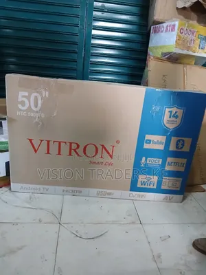 Vitron 50 Inches Smart Android Frameless TV Vitron 50"