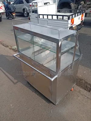 Quality Stainless Steel Trolley Food Display Warmer.