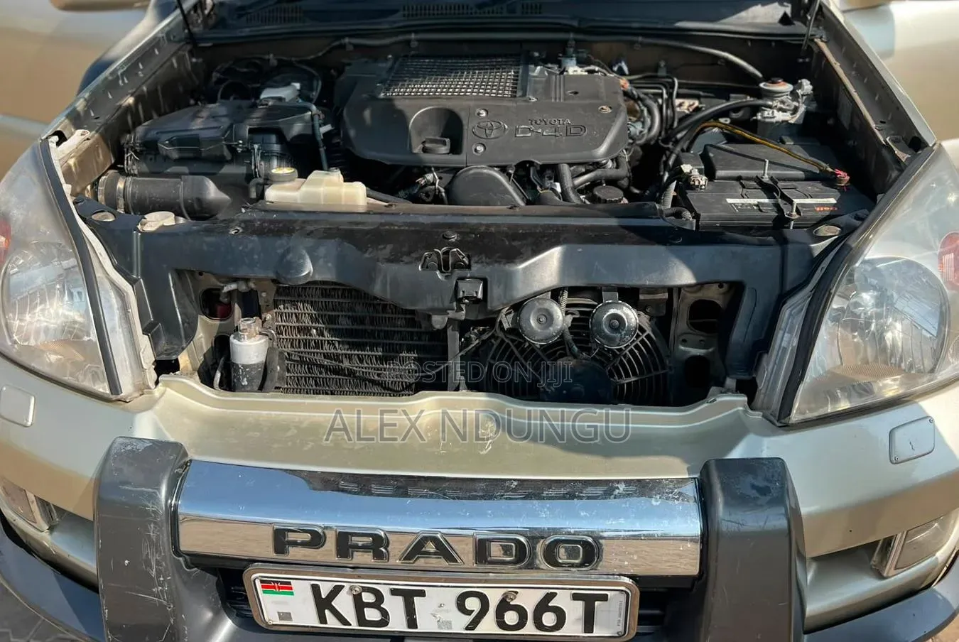 Toyota Land Cruiser Prado 2005 Silver