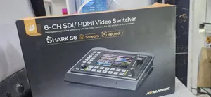 AVMATRIX Shark S6 6-Channel HDMI/SDI Video Switcher