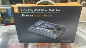 AVMATRIX Shark S6 6-Channel HDMI/SDI Video Switcher