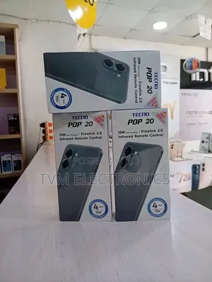 New Tecno Pop 20 64 GB Black