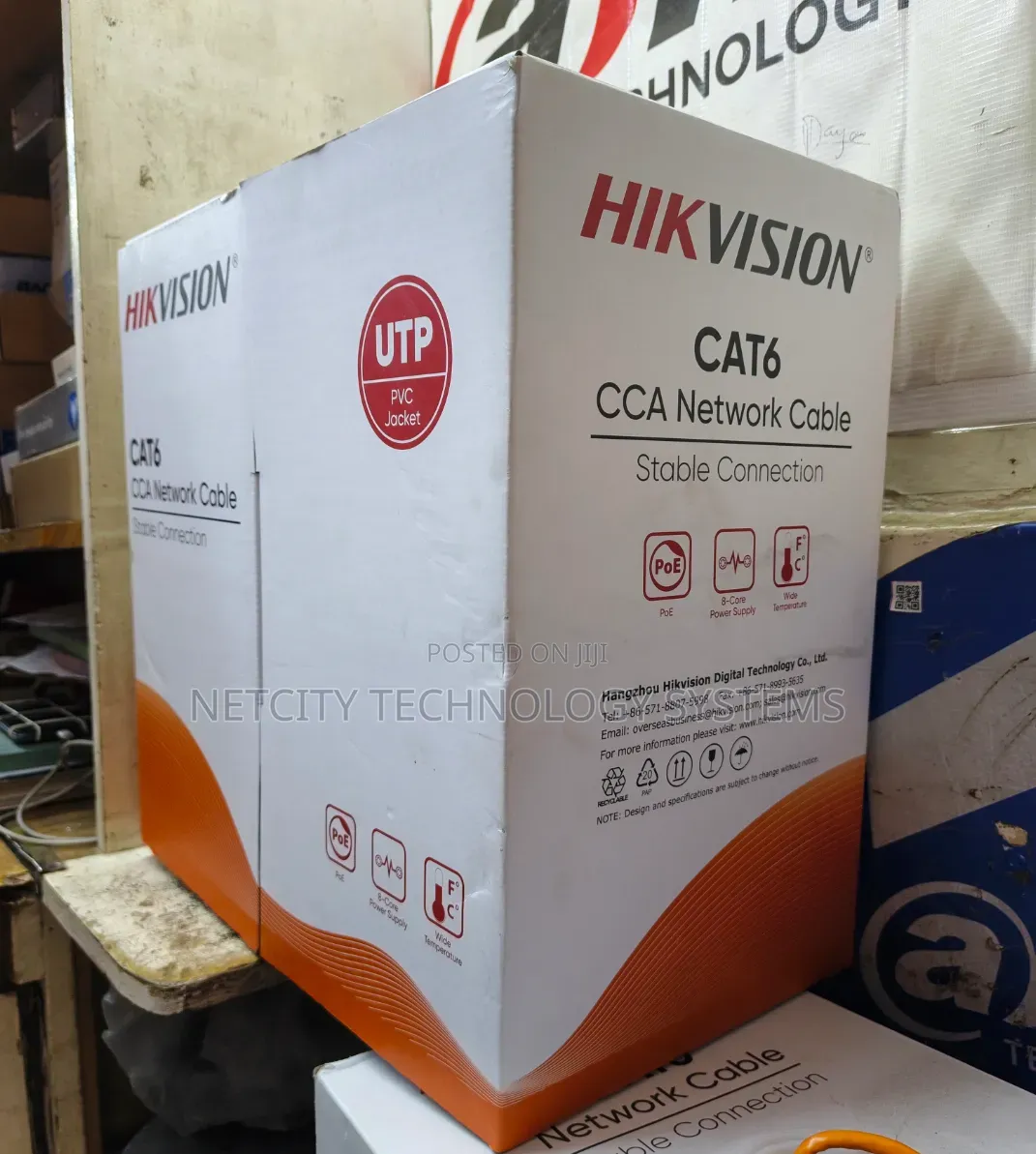 Hikvision Cca Cat6 White