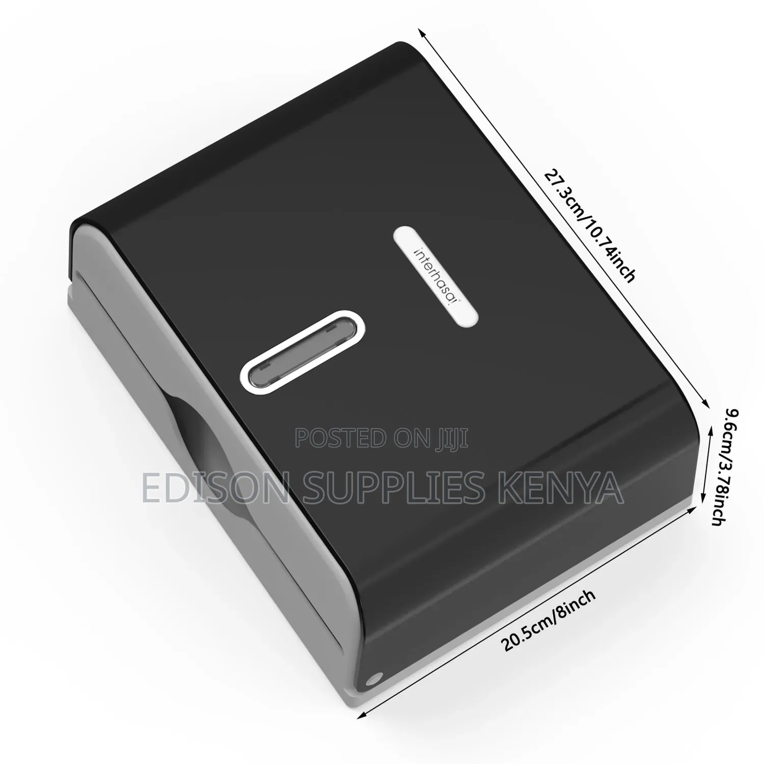 BLACK Serviette Dispensers Brimix Paper Towels Dispenser Premium