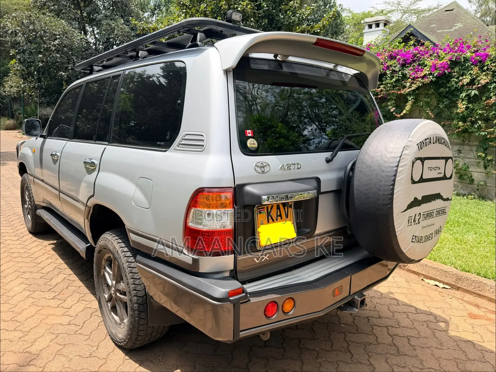Toyota Land Cruiser 100 4.2 2006 Silver