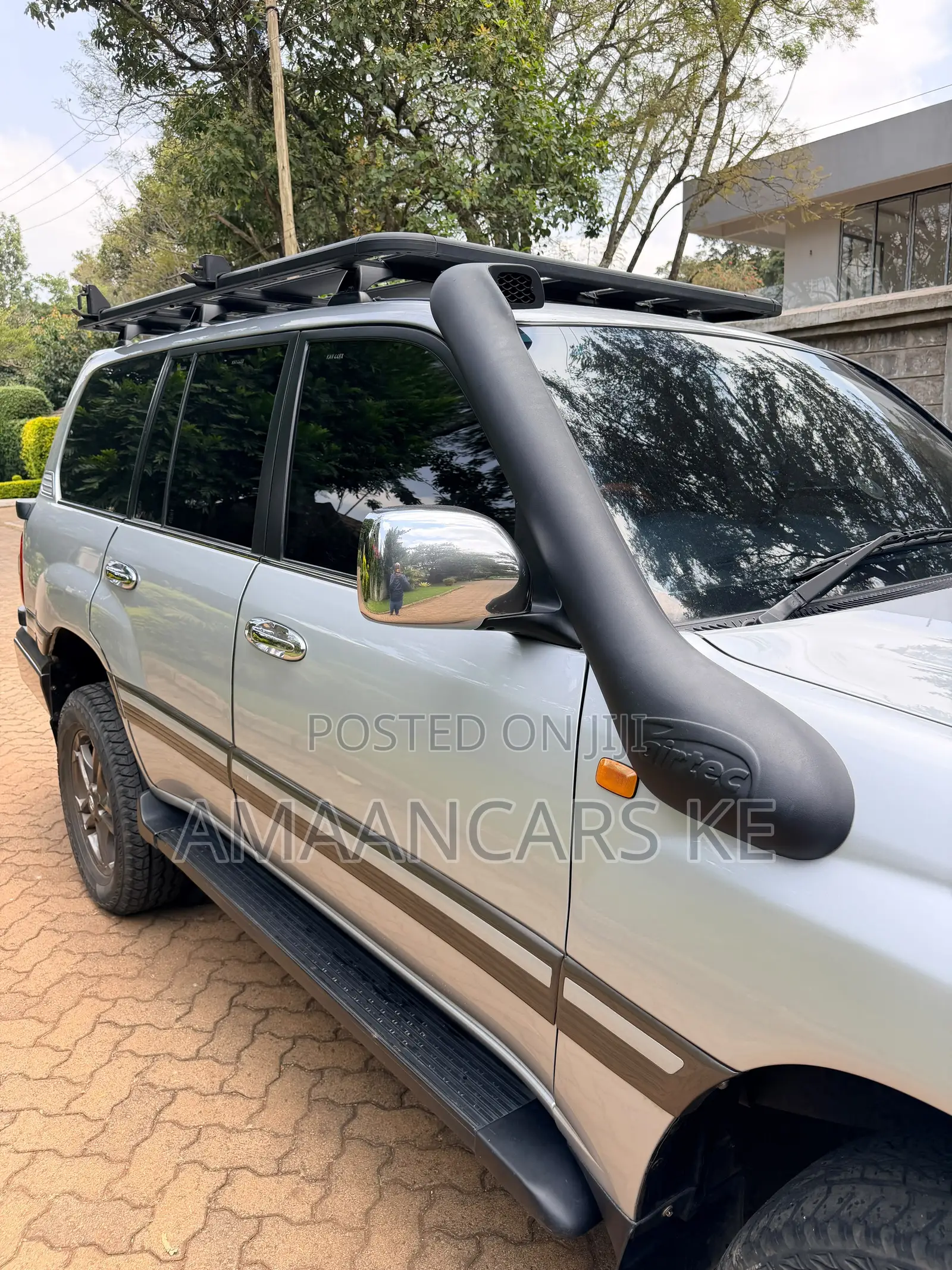Toyota Land Cruiser 100 4.2 2006 Silver