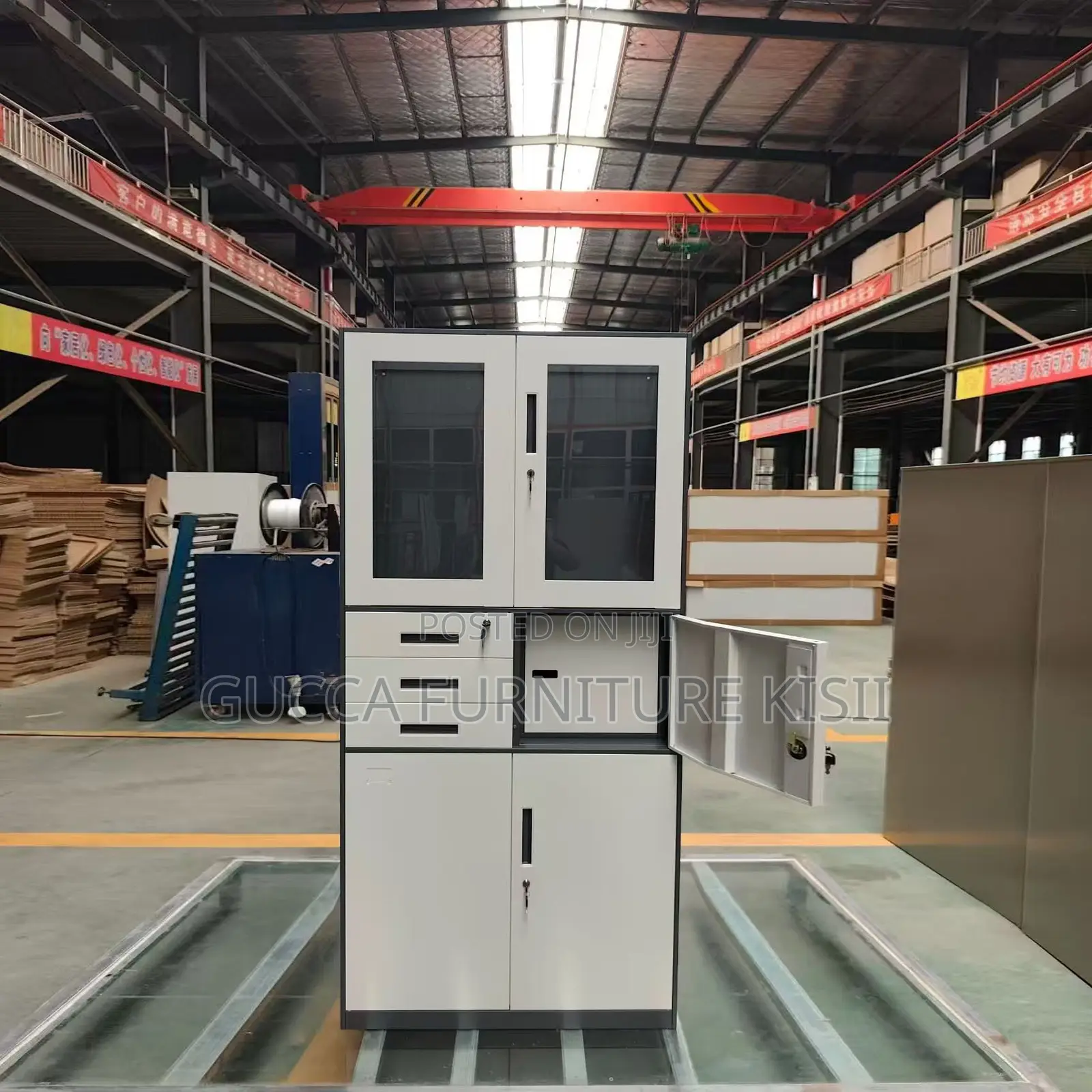Office Cabinet: Steel Office Cabinet With Safe