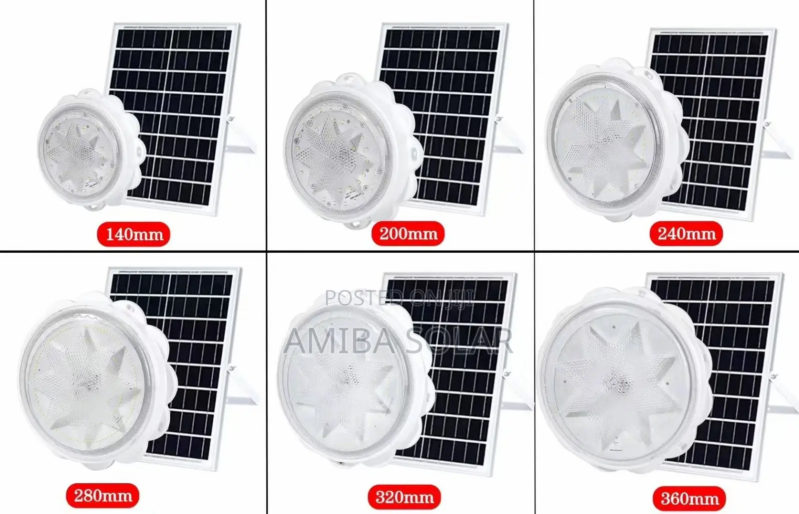 200 Watts Solar Ceiling Lights