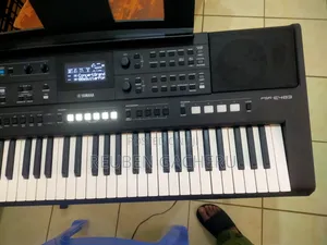 Yamaha PSR E 483,with a Sound King Stand