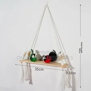 Macrame Wall Hanging Shelf