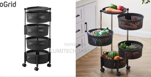 Plastic Fruit Rack(4-Tier) - main view