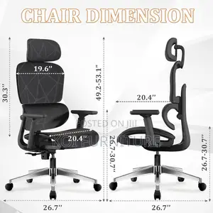 Office Chair; Orthopedic High Back SSDX Chairs