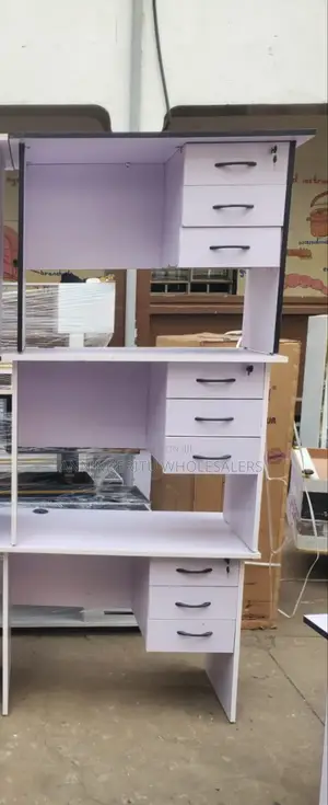 White Office Desk