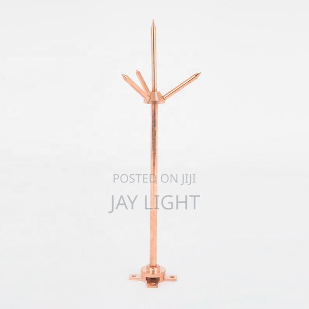 Copper Lightning Arrester Rod for Lightning Protection System - thumbnail 2