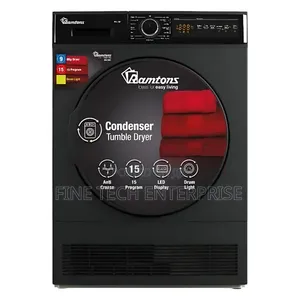 Ramtons 9kg Condenser Tumble Dryer Rw301.
