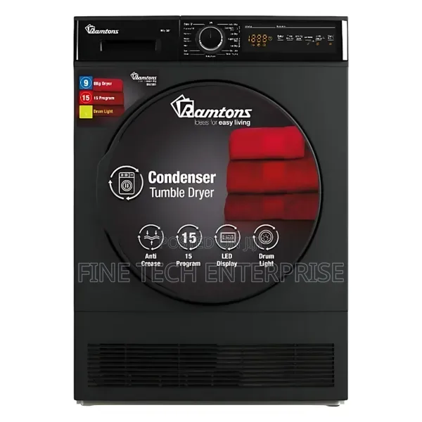 Ramtons 9kg Condenser Tumble Dryer Rw301.