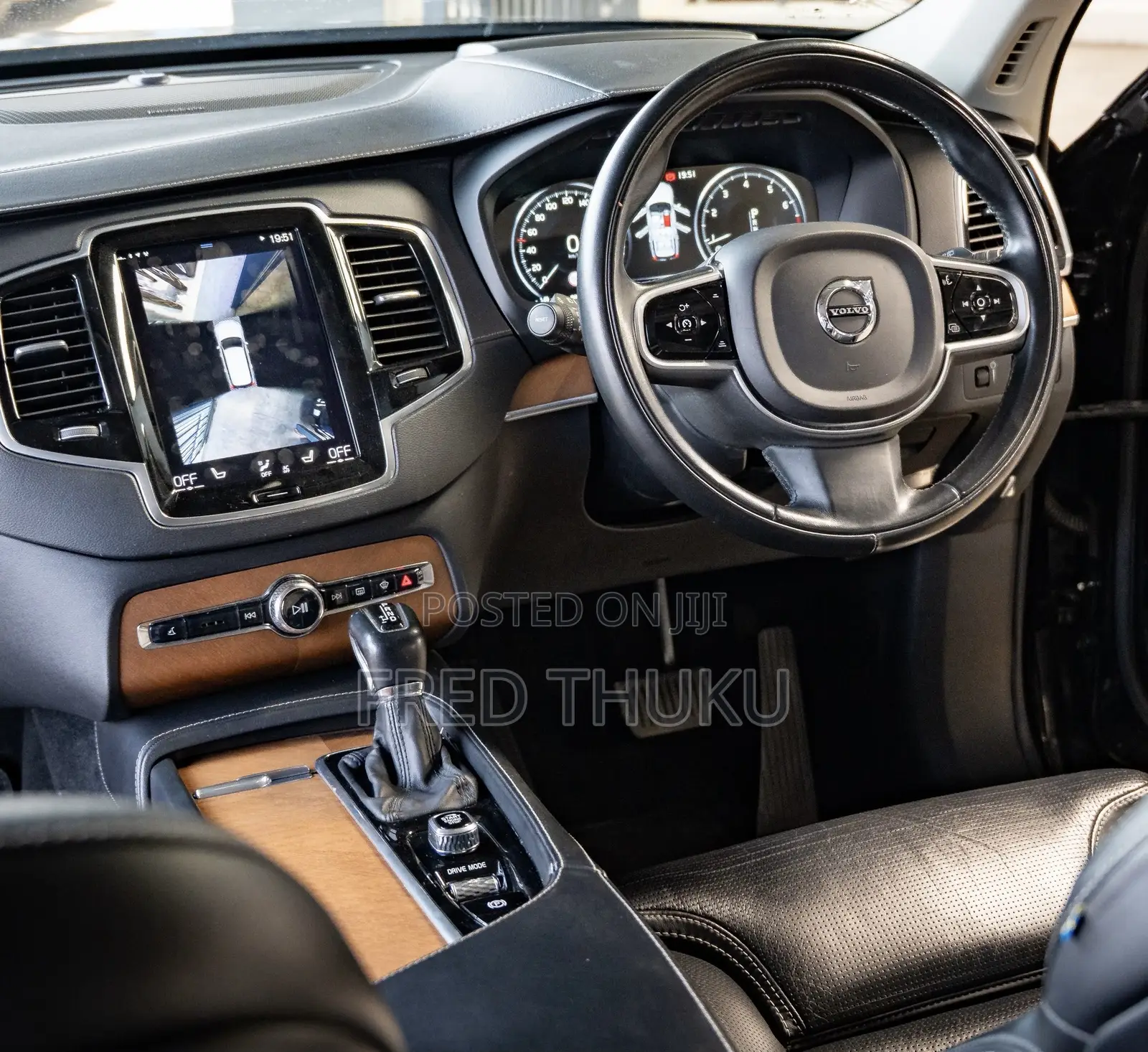 Volvo XC90 T6 Inscription AWD 2019 Black