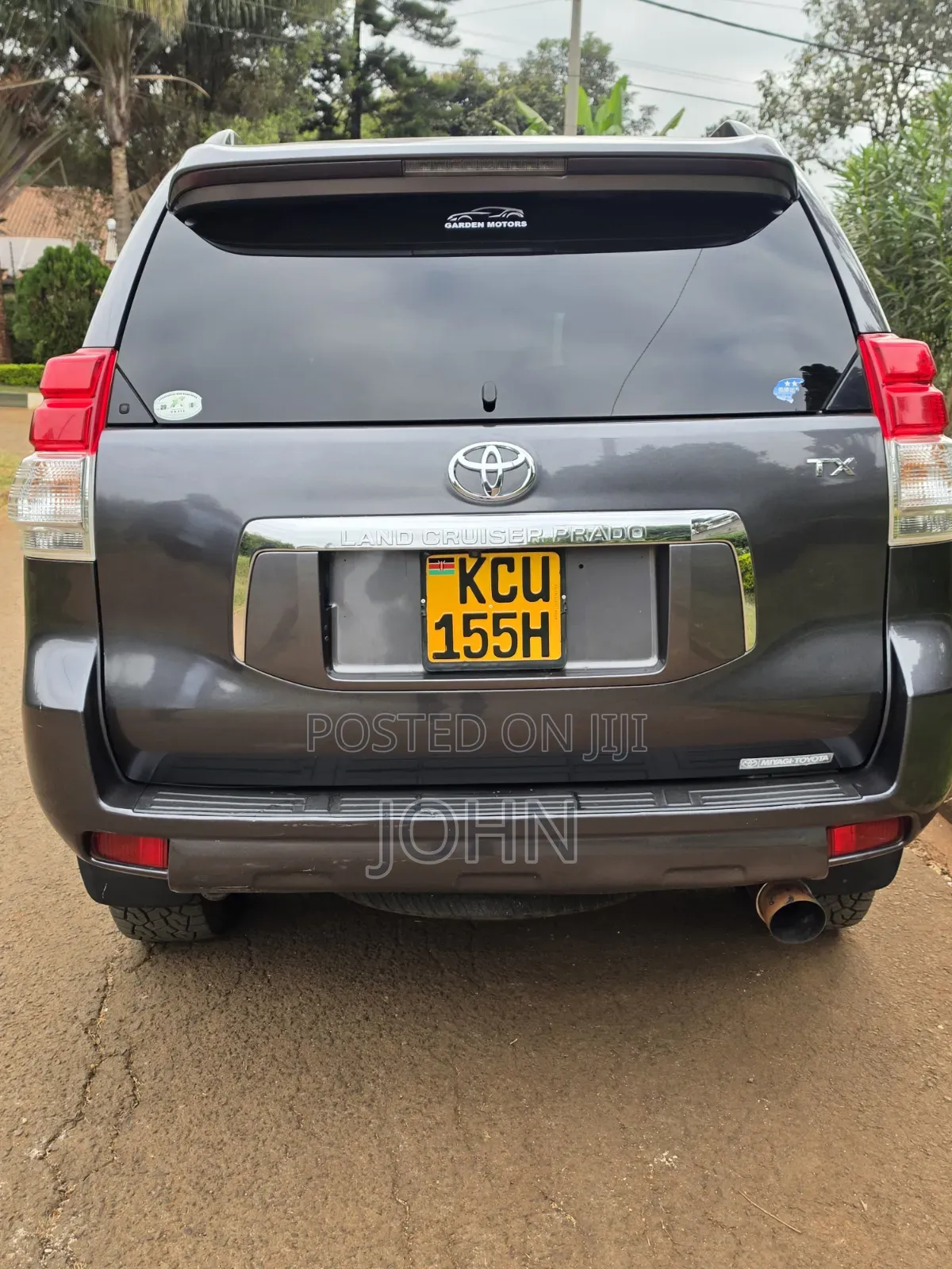 Toyota Land Cruiser Prado 2013 Gray