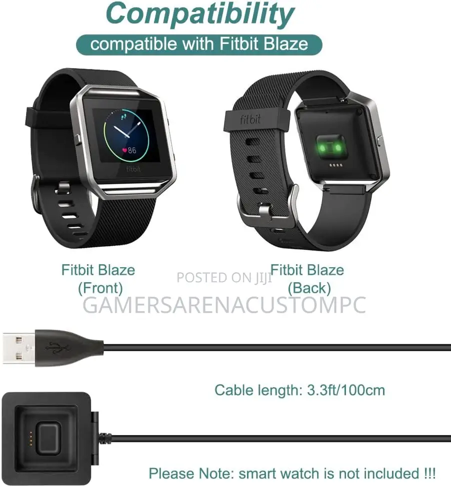 Charger for Fitbit Blaze Smart Fitness Watch