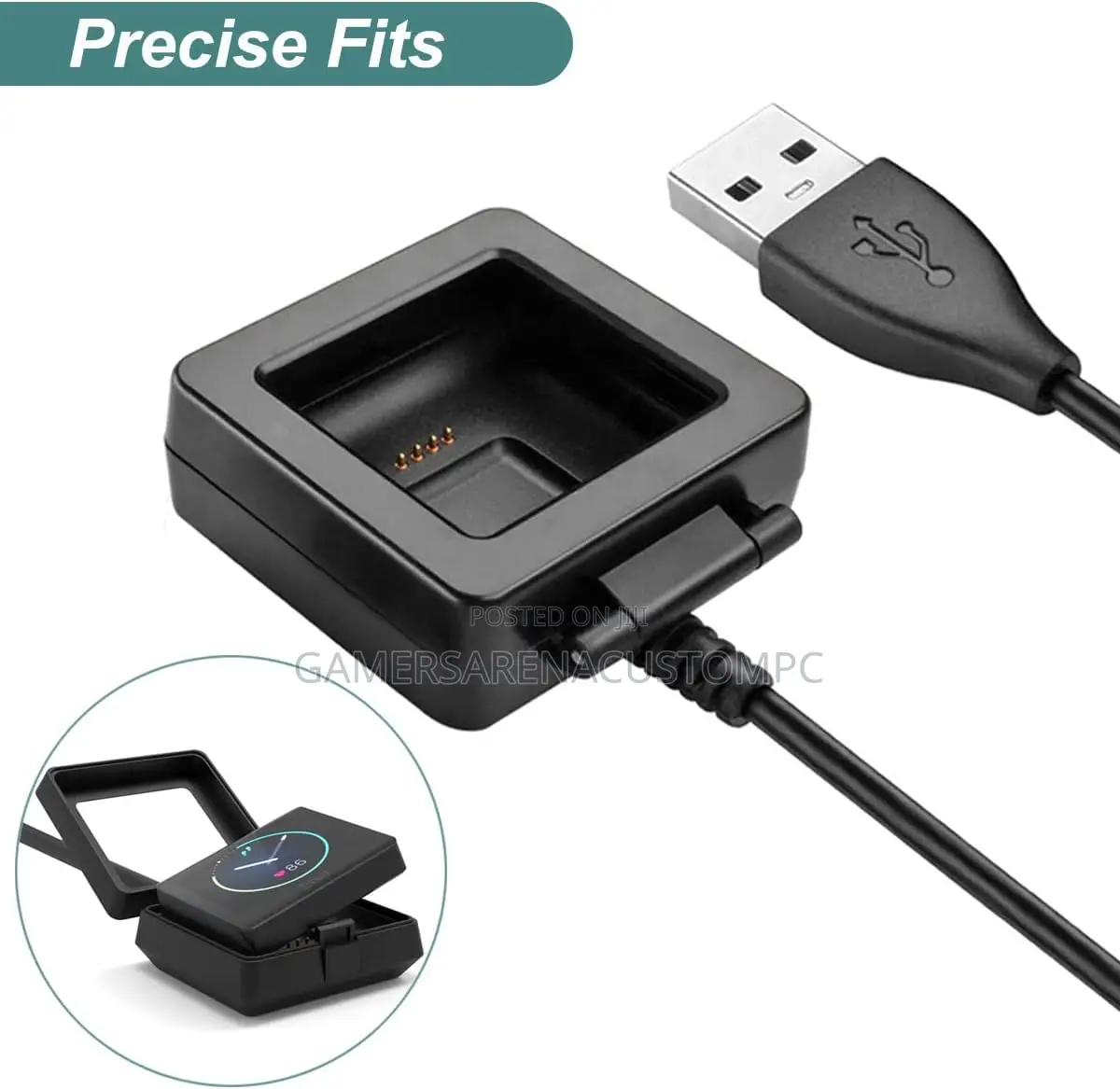 Charger for Fitbit Blaze Smart Fitness Watch