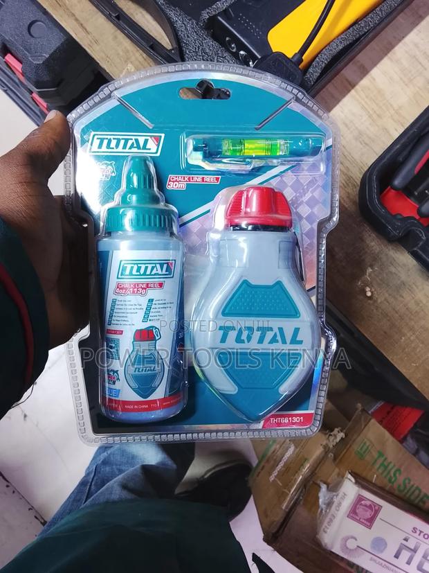 TOTAL Chalk Line Reel Set (30m)