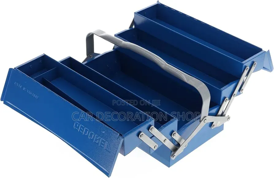 5tray Portable, Foldable,Durable and Stable Empty Tool Box