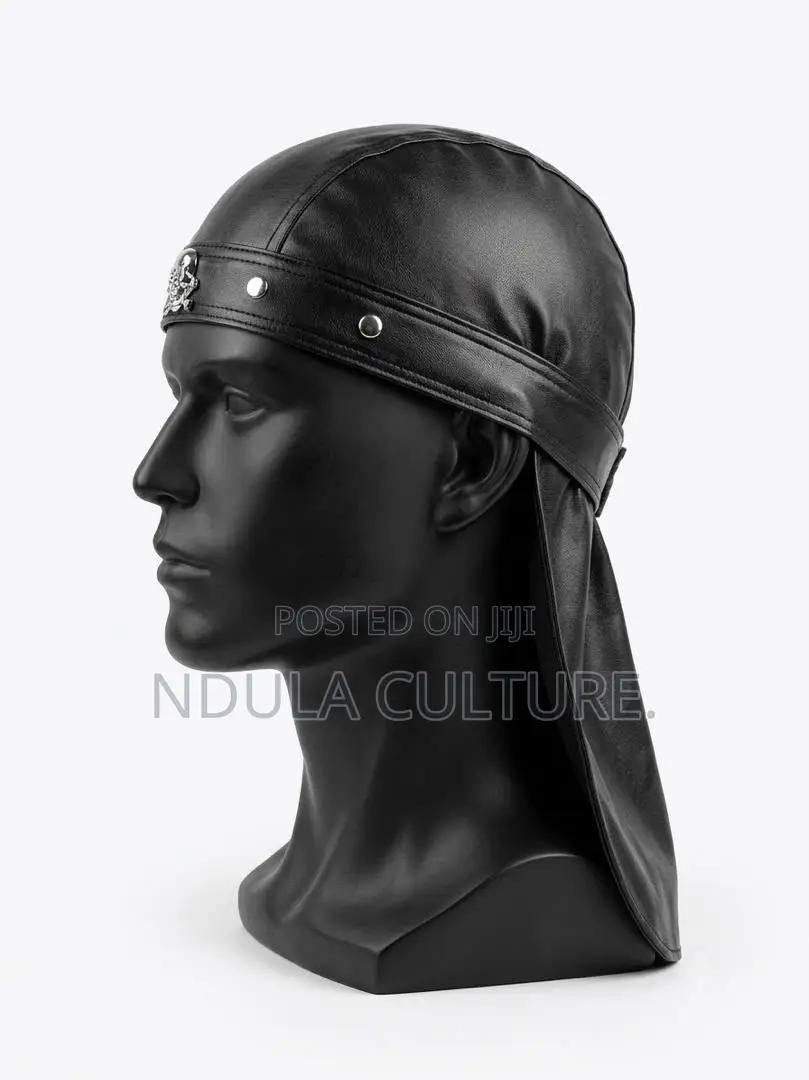 Leather Bandana for Bikers