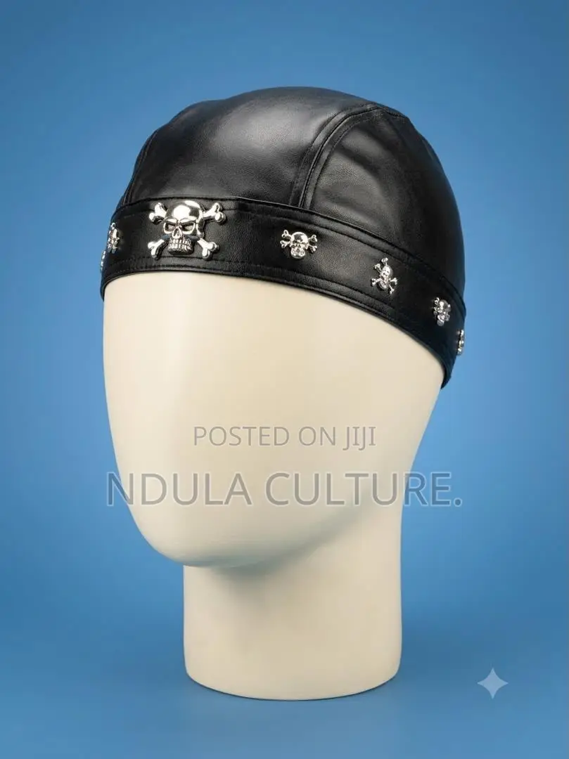 Leather Bandana for Bikers