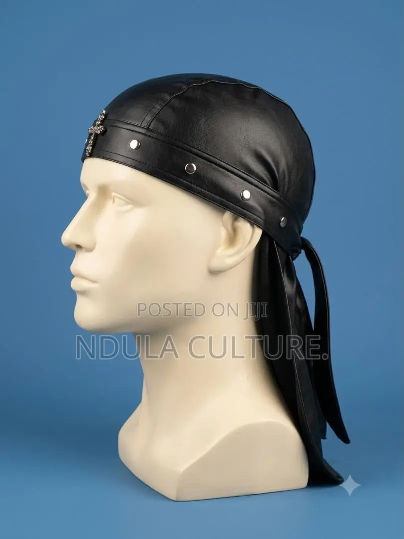 Leather Bandana for Bikers