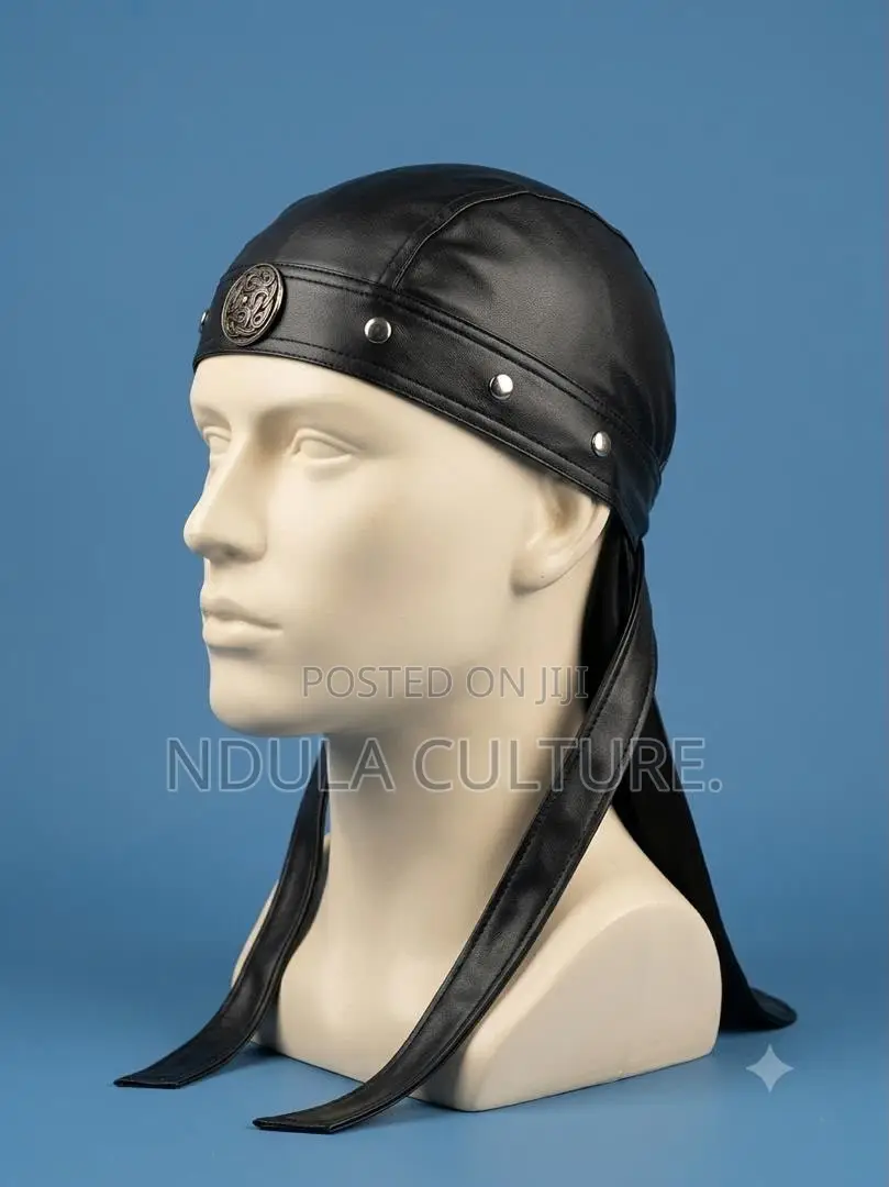 Leather Bandana for Bikers