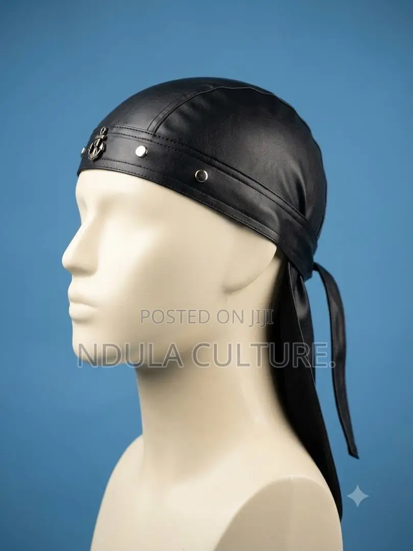 Leather Bandana for Bikers