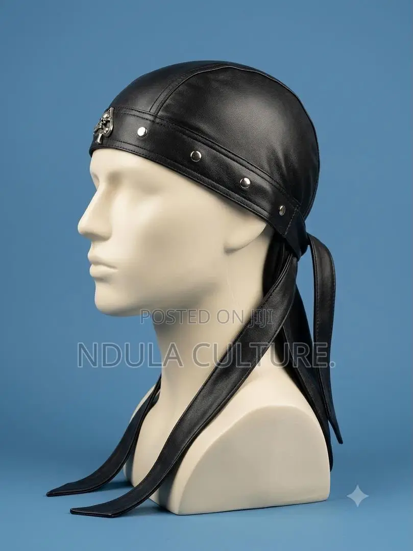 Leather Bandana for Bikers