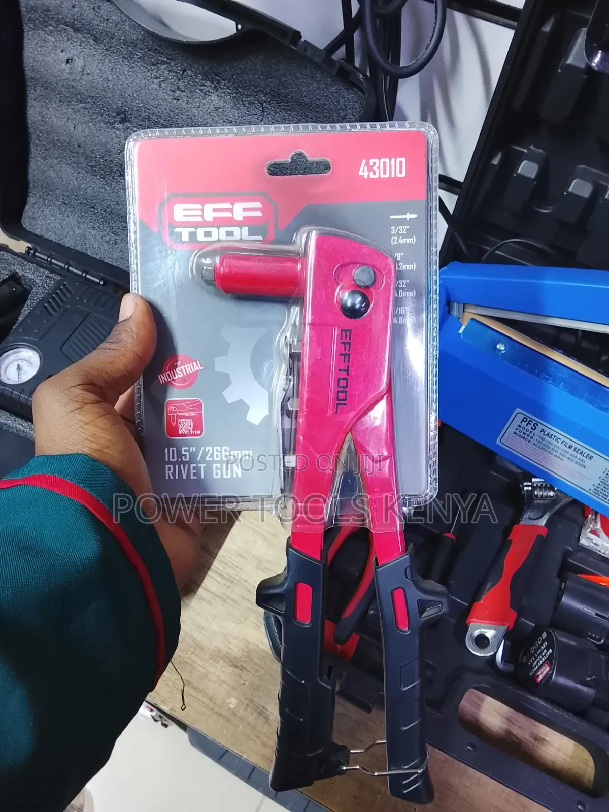 EFF TOOL 10.5" Heavy-Duty Hand Rivet (266mm)