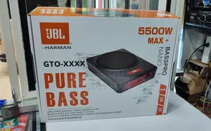 JBL BassPro Nano 5500W Underseat Active Car Pure Bass Audio Subwoofer
