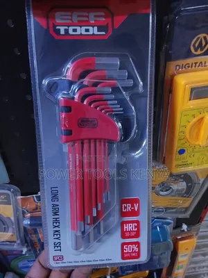 EFF TOOL 9-Piece Long Arm Hex Key Set