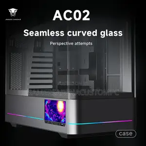 Jungle Leopard AC-02 Mid Tower ATX Gaming Case With 5.5 Inch LCD