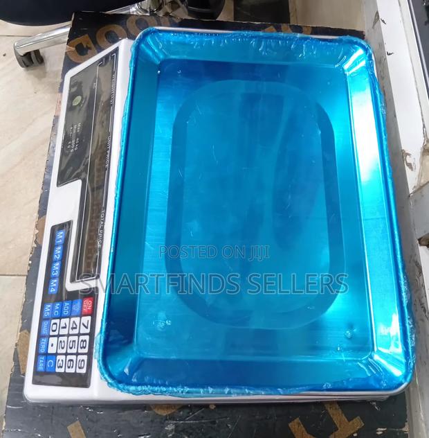 Electronic Price Computing Scale With LCD Display
