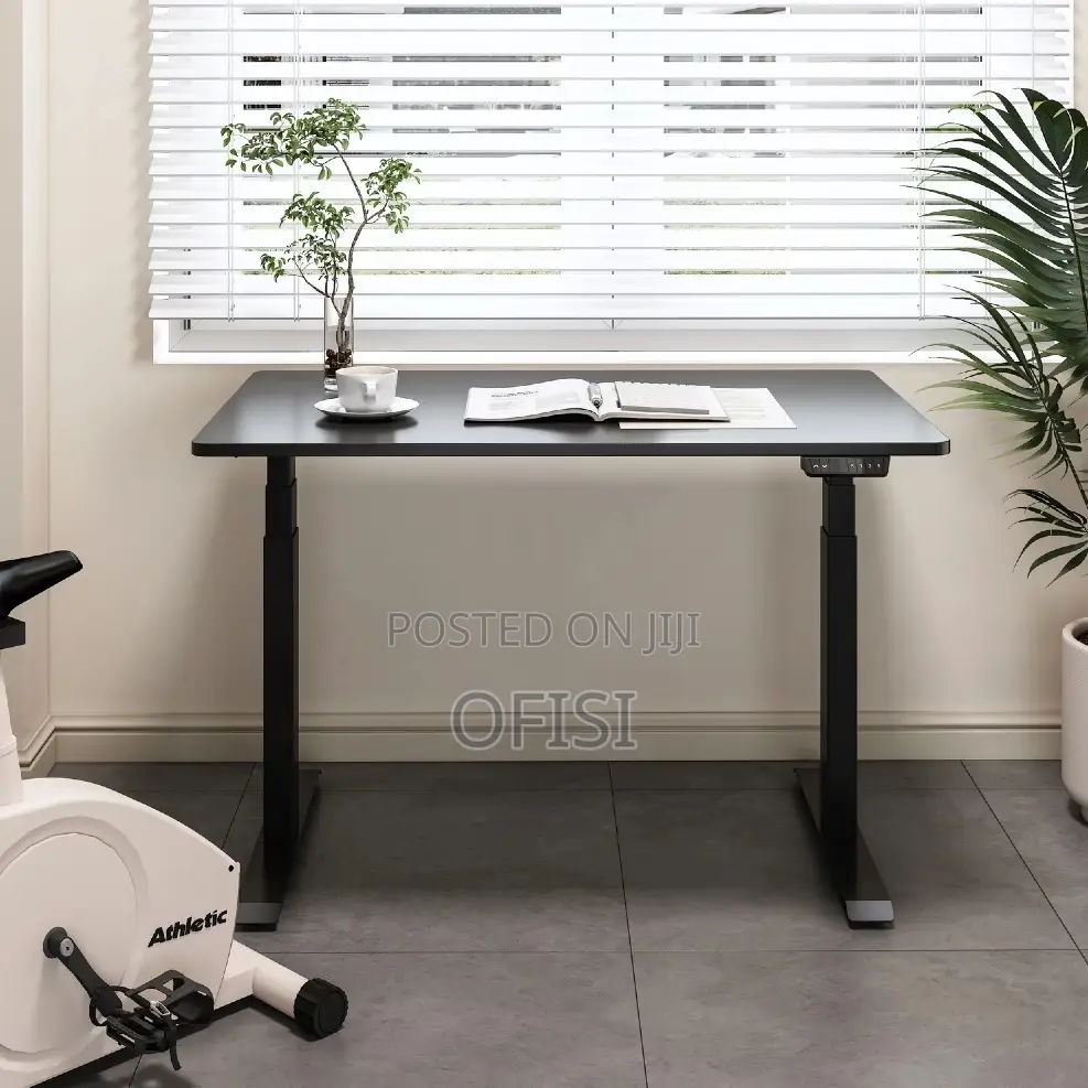Office Desk; Electric Height Adjustable Desk - 120cm
