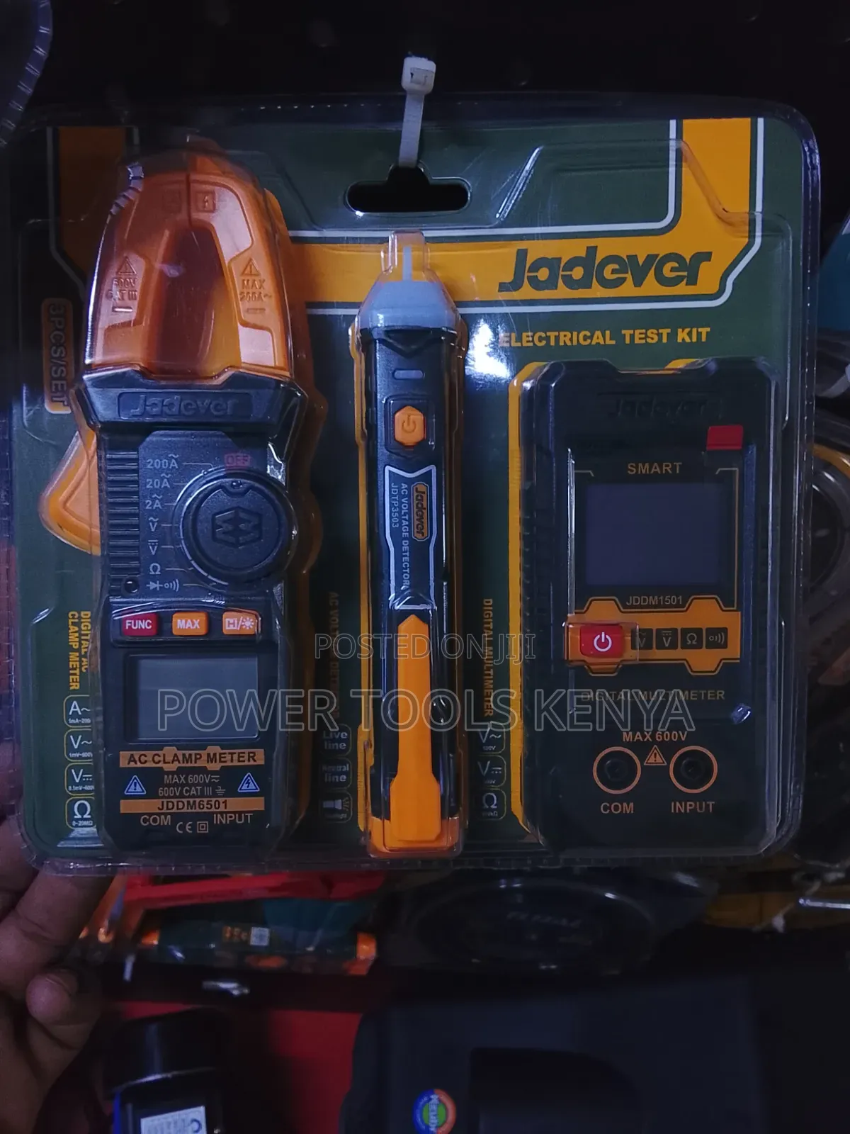Jadever 3-Piece Electrical Test Kit