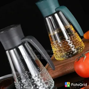Automatic Glass Oil Dispenser Jar – Leak-Proof Kitchen Oil Bottle
