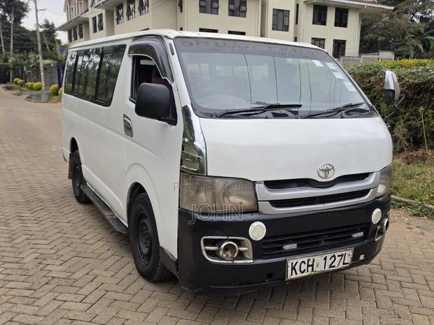 Toyota HiAce 2008 White - thumbnail 4