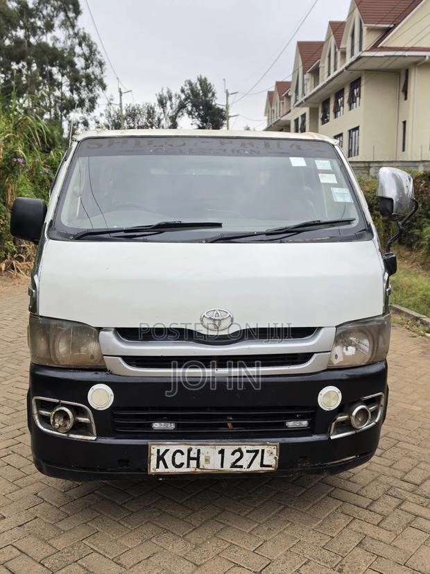 Toyota HiAce 2008 White - thumbnail 5