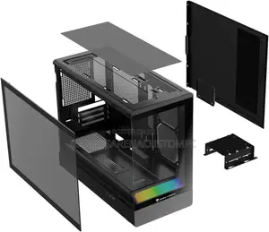 Jungle Leopard MS-01 Micro ATX Gaming PC Case With 3 Fans (Transwarp)