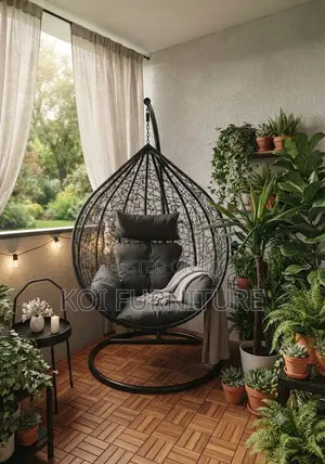 Home Chairs; Leather- Cotton Home Hammock Chair