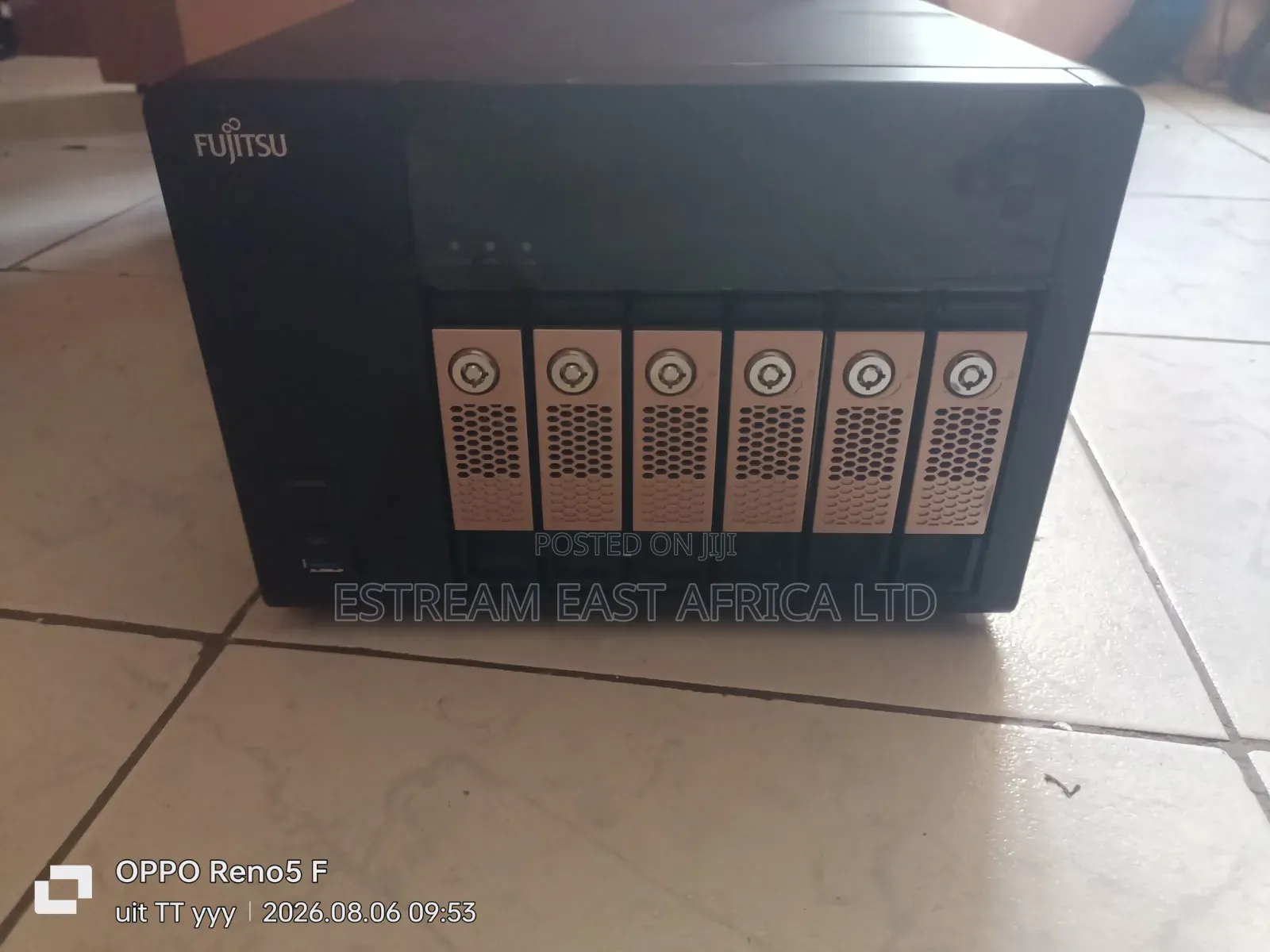 6 Bay Network Attached Storage(NAS) - Fujitsu Q905 (QNAP 653 Pro)