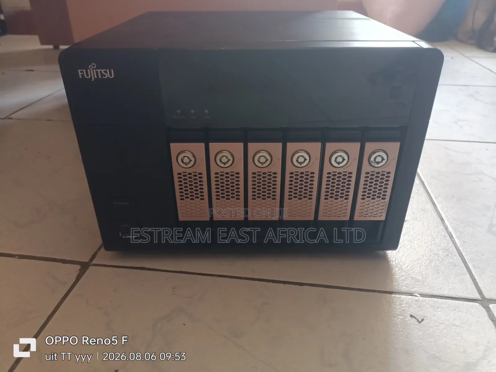 6 Bay Network Attached Storage(NAS) - Fujitsu Q905 (QNAP 653 Pro)