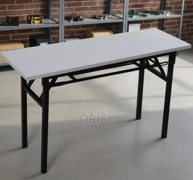 Office Foldable Table :150CM White Foldable Office Table
