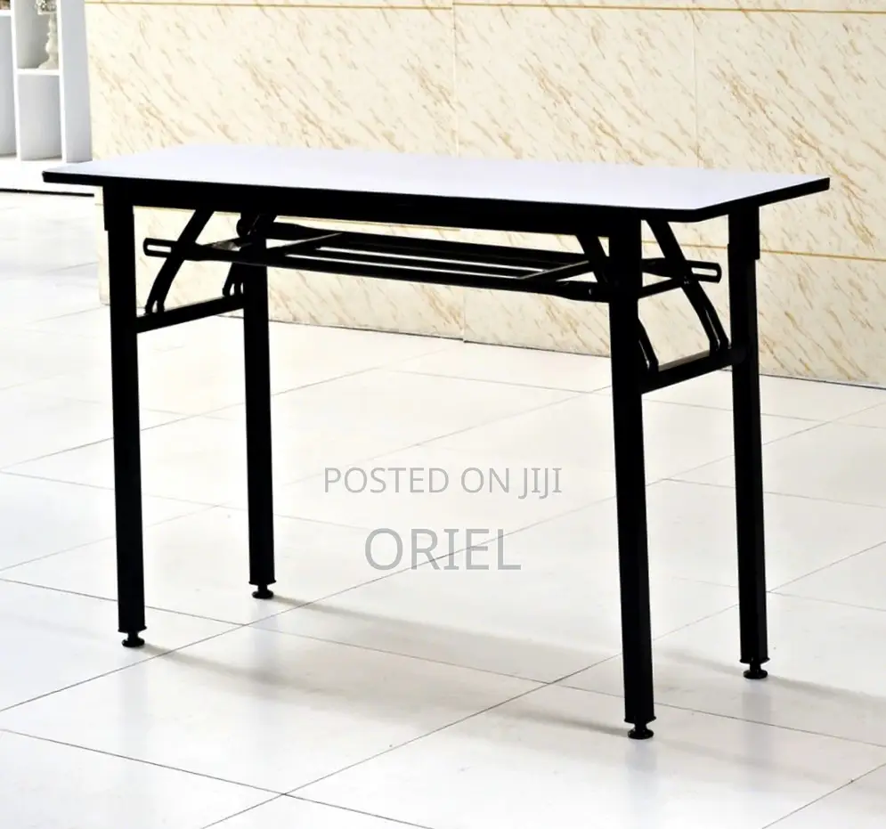 Office Foldable Table :150CM White Foldable Office Table