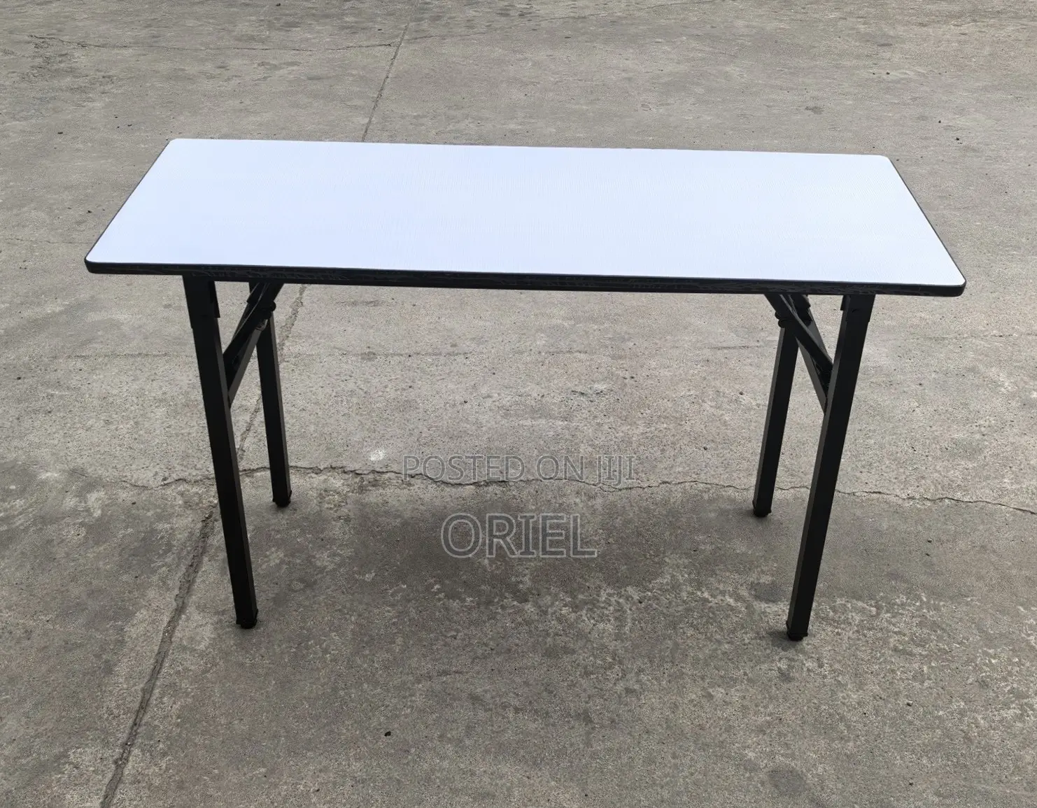Office Foldable Table :150CM White Foldable Office Table